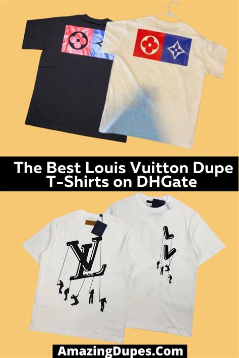 lv t shirt dhgate|dhgate tops reddit.